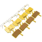 Велосипедные дисковые Тормозные колодки для Avid BB7 Juicy 3 5 7 Ultimate, 4 пары, золотые, полностью металлические