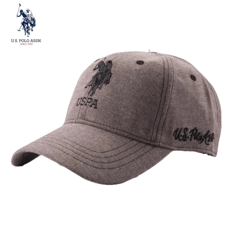 США Polo Assn.2021 новые парные бейсболки четыре цвета стандартные хлопковые головные