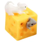 Игрушка для снятия стресса в виде мыши и сыра