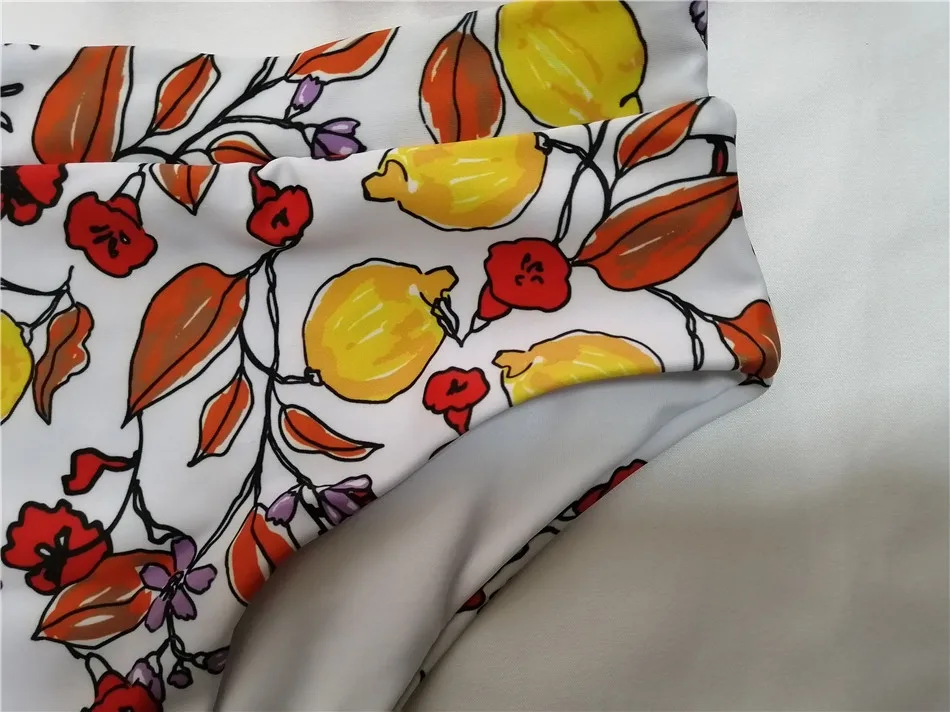 

Family Swimsuits 2Pcs/Set Mother Daughter Matching Swimwear Oblique Shoulder Mommy and Me Bikini Dresses Clothes Outfits