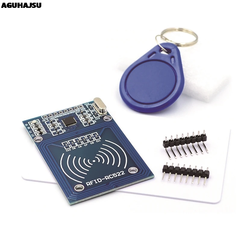 Модуль датчика rfid-карты для отправки S50 Fudan card часы-брелок nmd raspberry pi RC522 - купить по