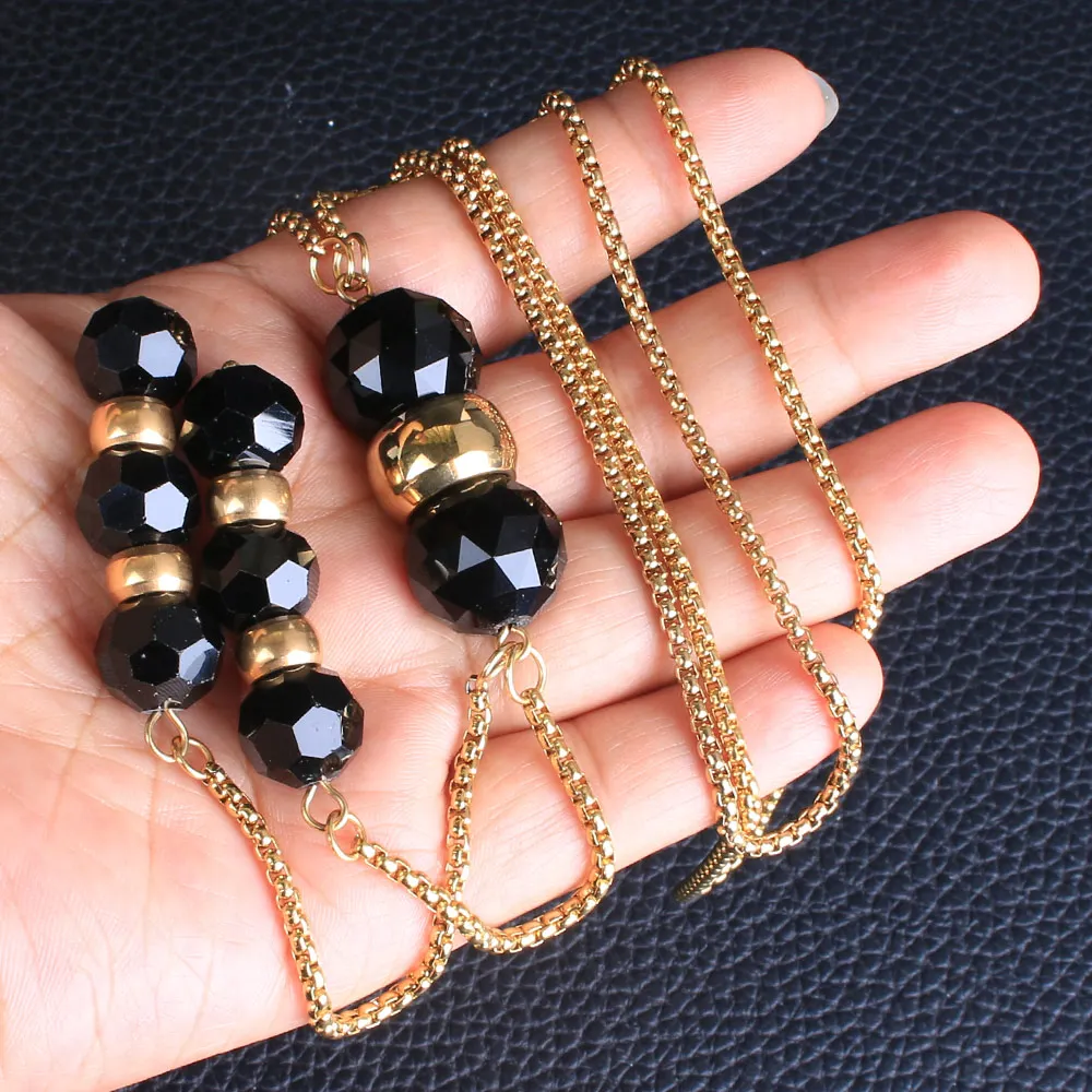 Новинка оптовая продажа длинные 650 мм Ювелирные изделия из нержавеющей стали