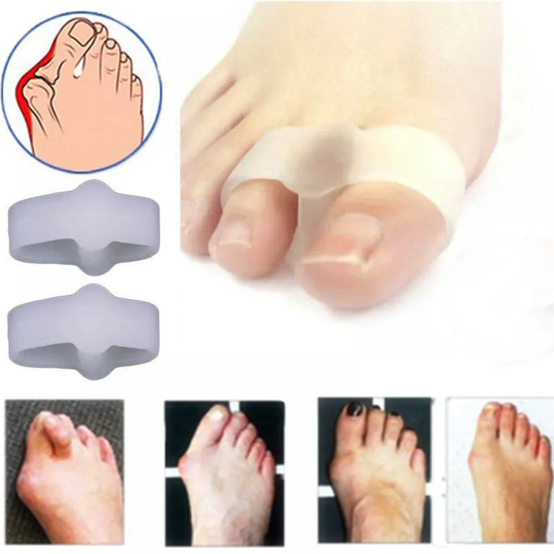 2 шт./компл. мягкий силиконовый носок уход гелевый корректор боль в большом пальце