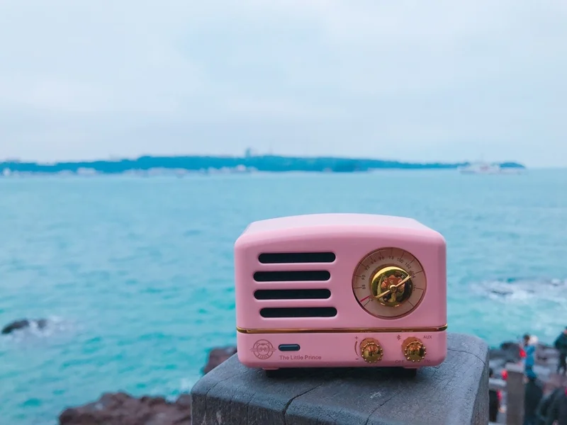 Mao king Маленький принц OTR динамик fm-радио Одри розовый мелкий Мини Bluetooth беспроводной музыкальный металлический плейер MW-2 подарок для девочки