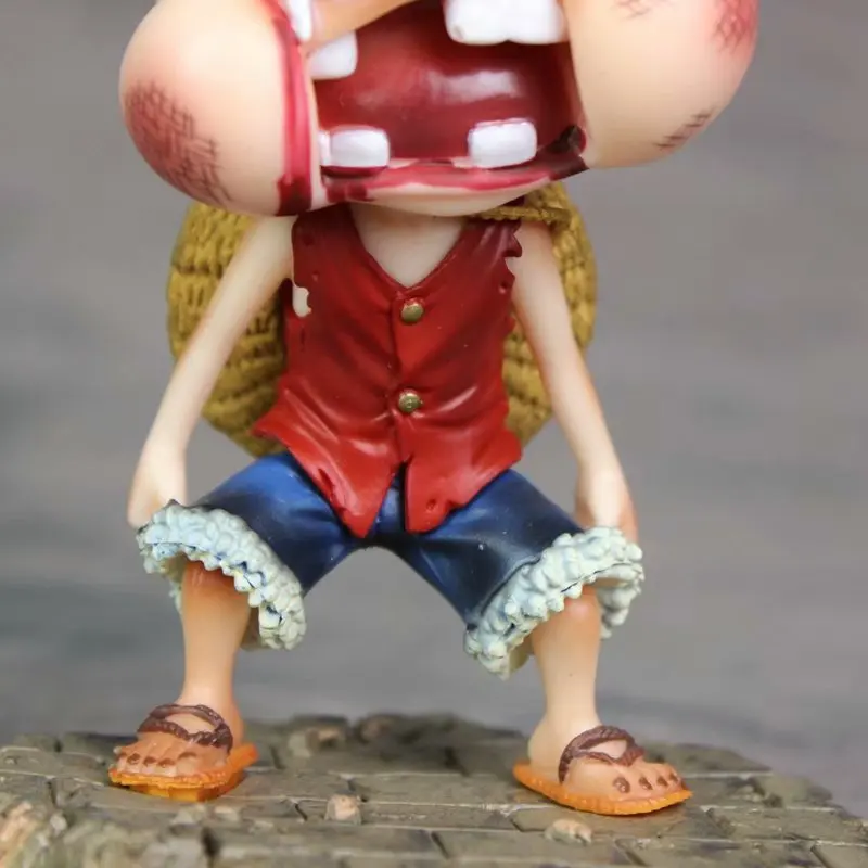 

15cm Estartek Japan Anime One Piece Beat Luffy Garage Kit Statue Best Gift For Christmas