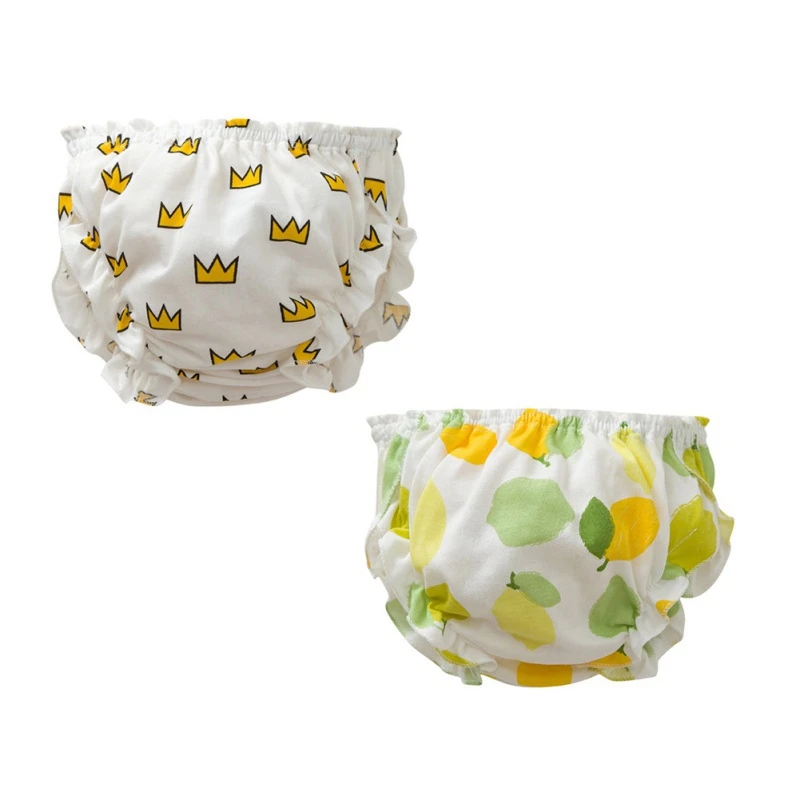 Новые повседневные модные милые трусики для маленьких девочек детские трусы с