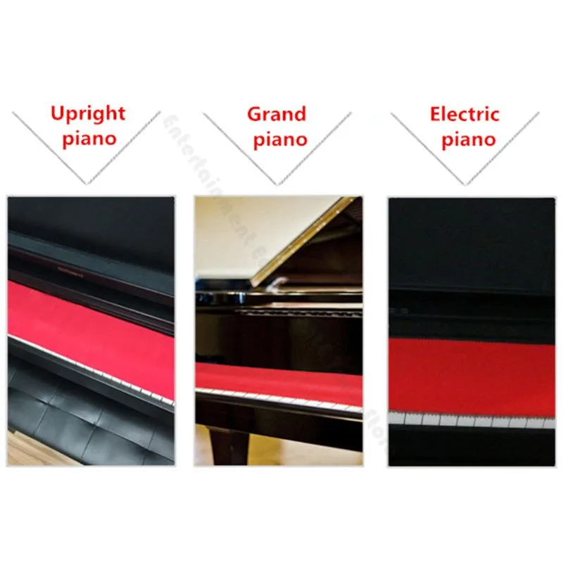 Фланелевая ткань для защиты клавиатуры пианино от пыли любого 88 клавишного ухода