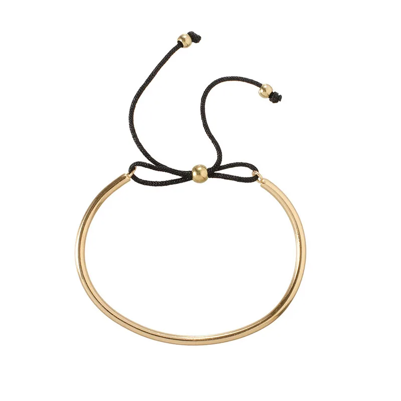 4 шт./компл. золотого цвета шармы браслеты Набор браслетов для женщин Открытый