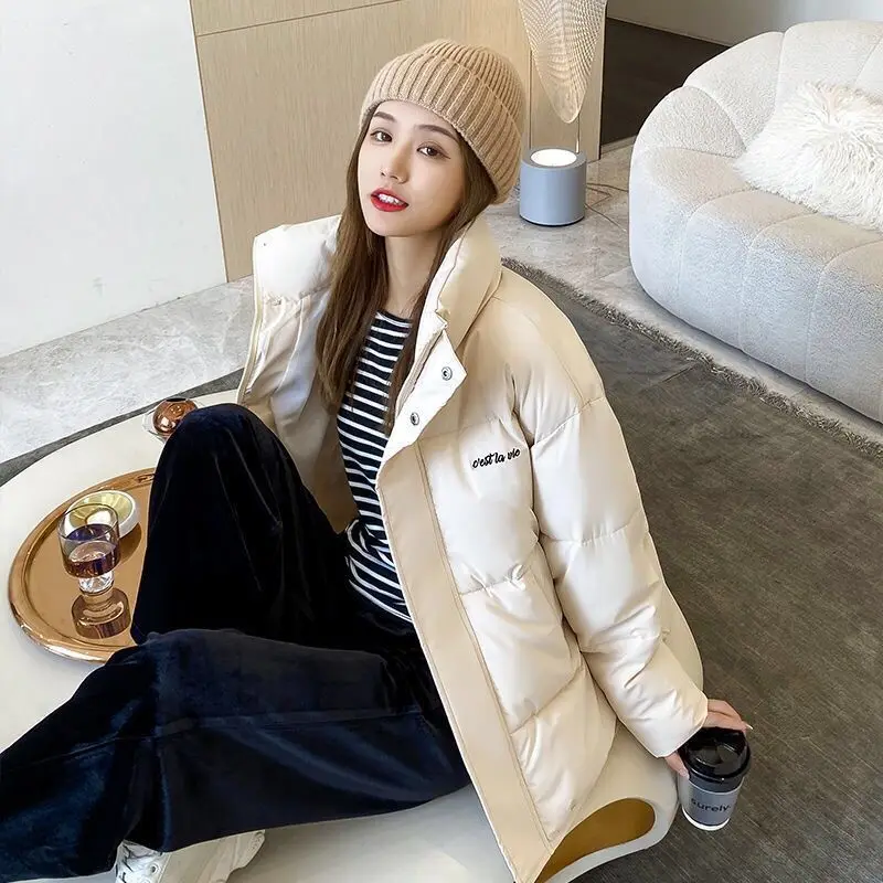 Женские теплые парки уличная одежда хлопковые пальто приталенные женские куртки