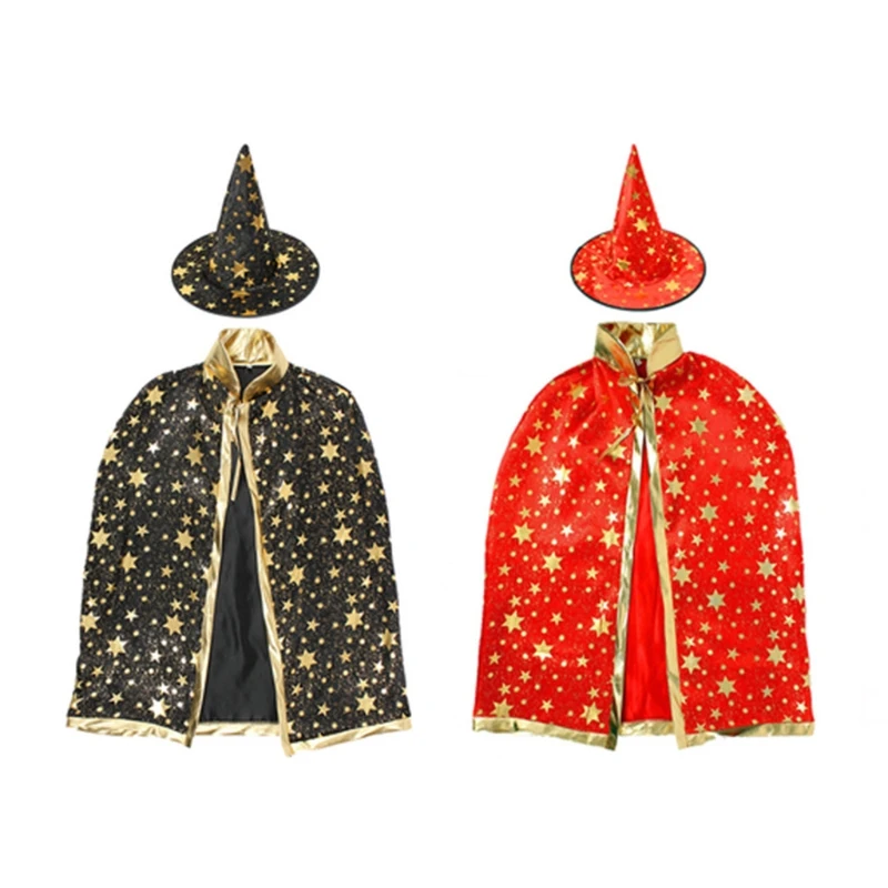 

2 PCS Gag Gift for Kids&Adults Halloween Witch Capes Kids Party Favor Toys Creative Supplies for Age 6+ Kids/Adults