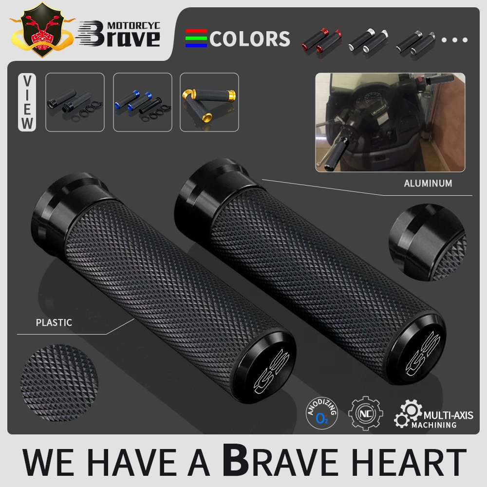 

For BMW R1200GS R1250GS F750GS F850GS F650GS F800GS Motorcycle 7/8" Handlebar Grip Anti-Skid Handle Bar Motorbike Hand Grips End