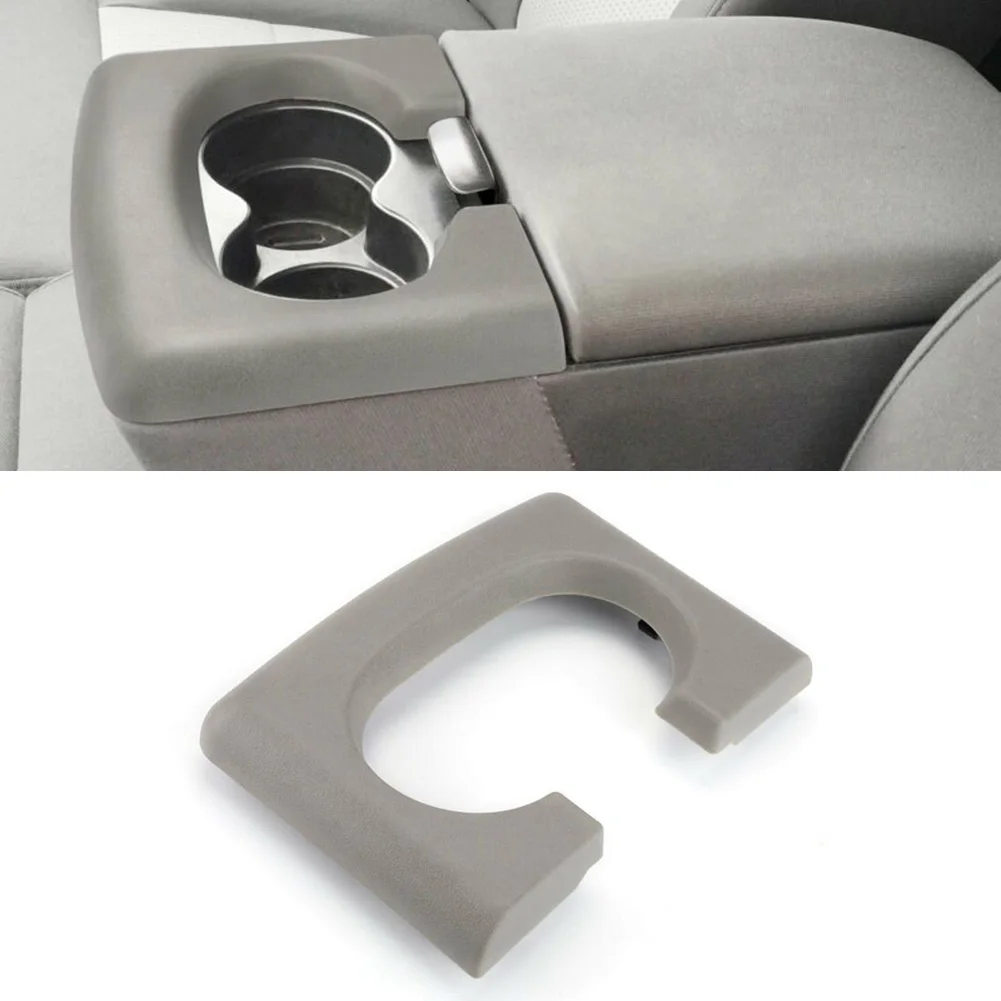 

Interior Cup Holder Light Grey Parts Tan Color Replacement Pad ABS Center