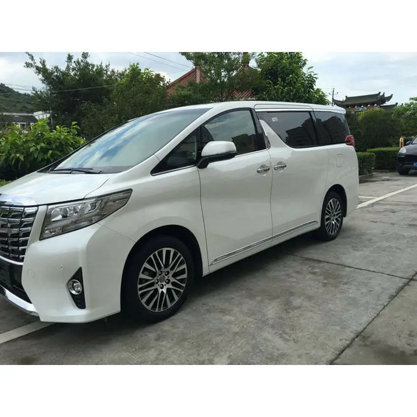 

Chrome Car Body Side Overlay Molding Cover Trim Fit Toyota Alphard 2016 2017