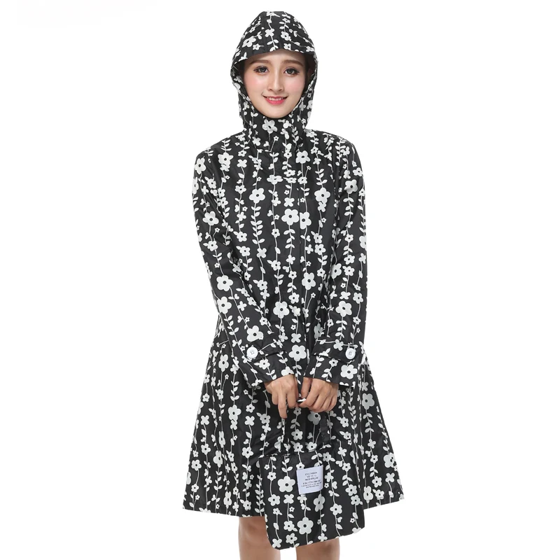 Новинка 2021 Женская куртка с цветами модная однотонная дождевая уличный