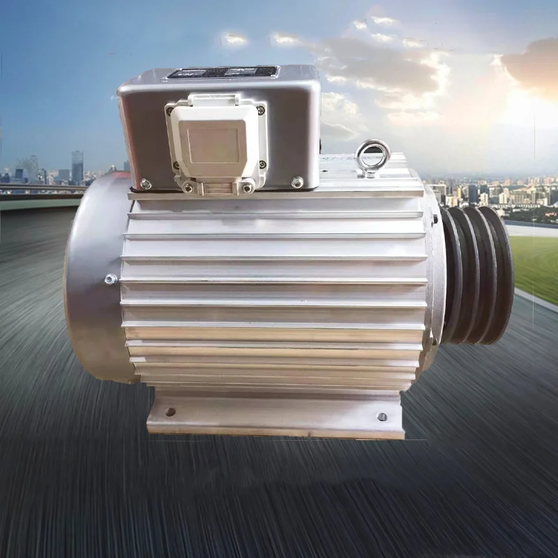 Бесщеточный генератор постоянного магнита с переменной частотой переменного