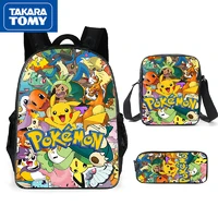 takara tomy pokemon pikachu backpack backpack cartoon boy bag christmas child birthday gift