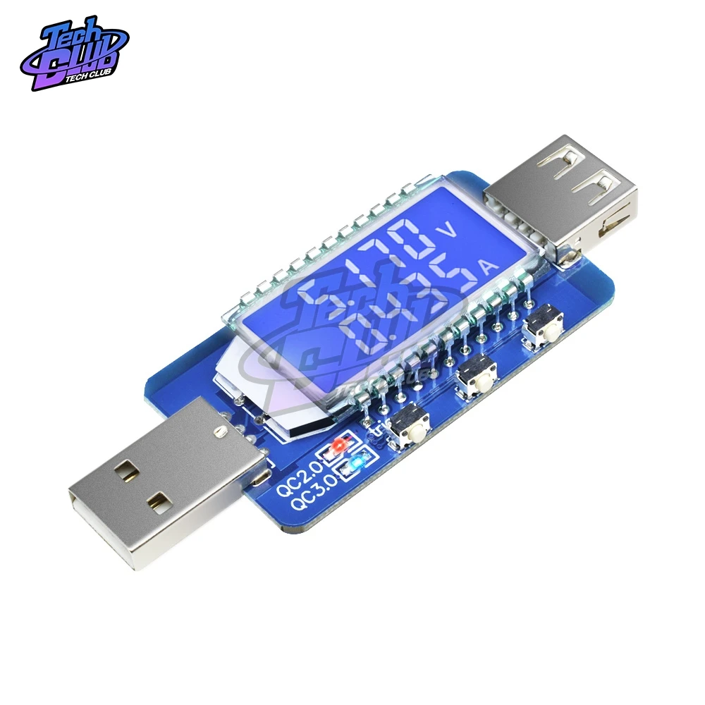 Цифровой USB детектор с ЖК дисплеем 4 28 в|Детали и аксессуары для приборов| |