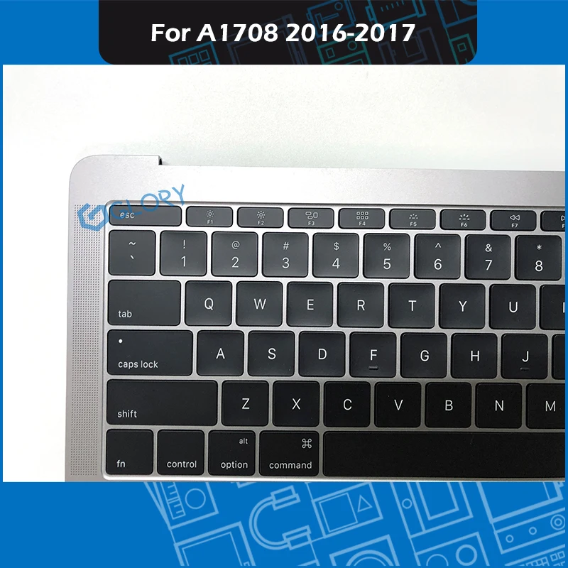 Новый A1708 верхний чехол серый Космический Чехол Для MacBook Pro Retina 13 &quotA1708 Topcase с