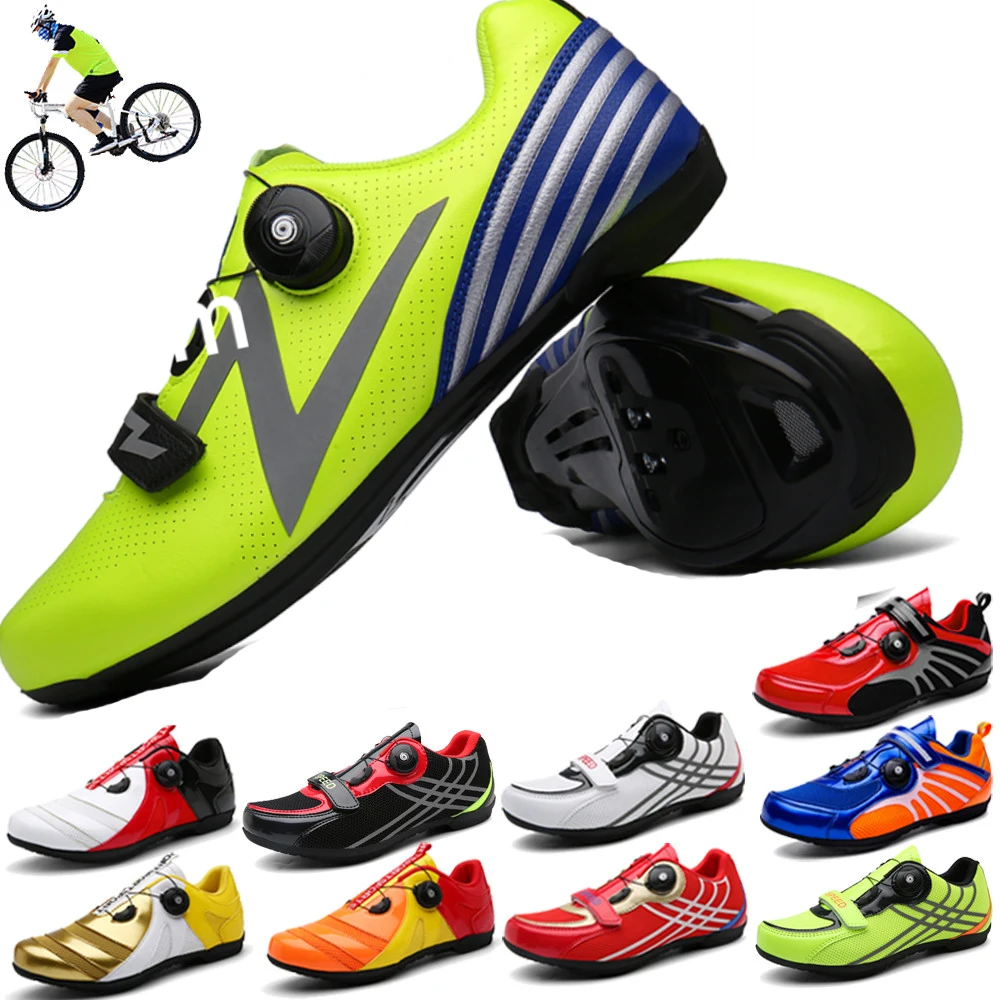 

Breathable Light Mountain Bicycle Footwear MTB Riding Trainer Men Women Road Bicycle Shoes Male Durable Outdoor Bike Sneaker Man