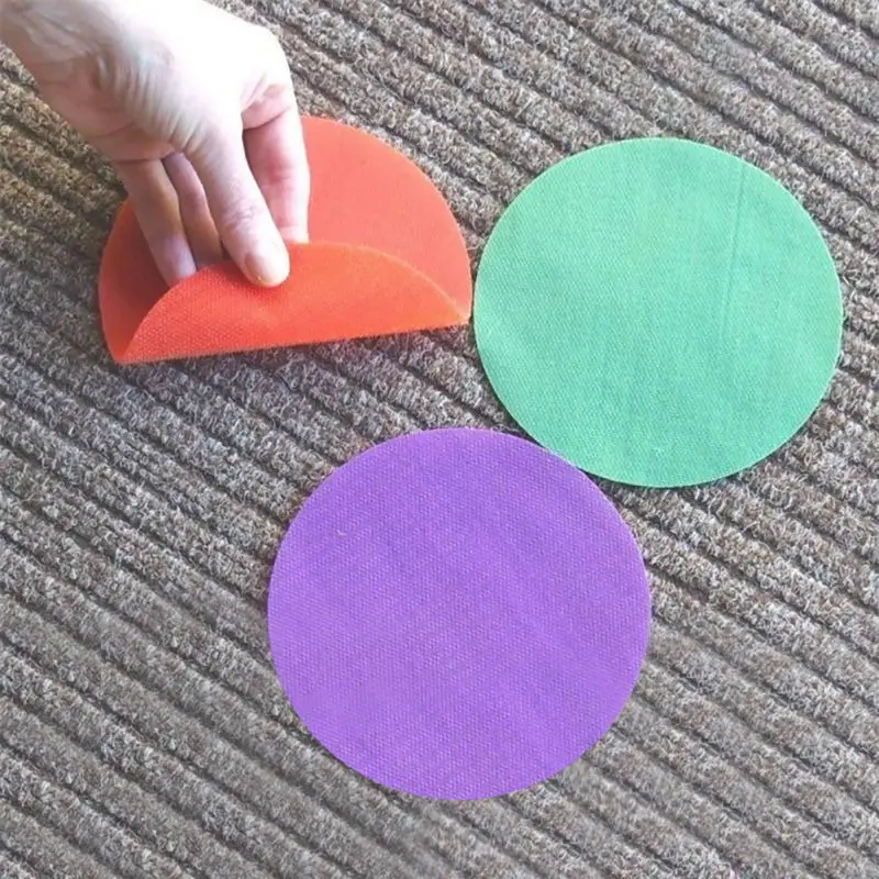 6 Colors Flat Kindergarten Classroom Round Preschool Training Tag Sticker Magic | Дом и сад