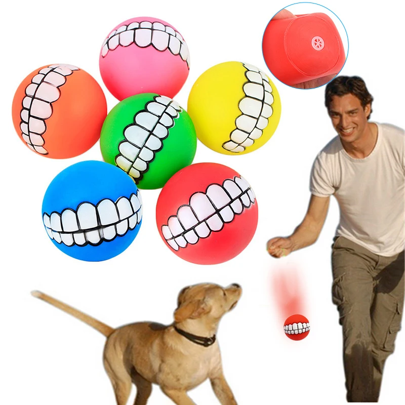 

Pet Sounding Toy Ball Dog Accessories Dog Training Round Tooth Ball Pet Vocalization Recreational Ball Pet Supplies Dog Toy