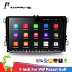 Автомагнитола AMPrime, 9 дюймов, Android 6,0, 2DIN, радио, GPS-навигация, мультимедиа для VW Passat Golf T5 EOS POLO Touran Seat Sharan
