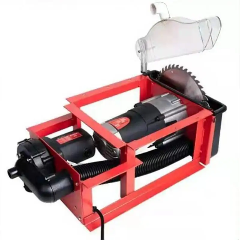 

9 Inch Woodworking Dust-Free Saw Electric Small Table Saw Flip Cutting Saw Gypsum Board Dust-Free Cutting Machine Panel Saw