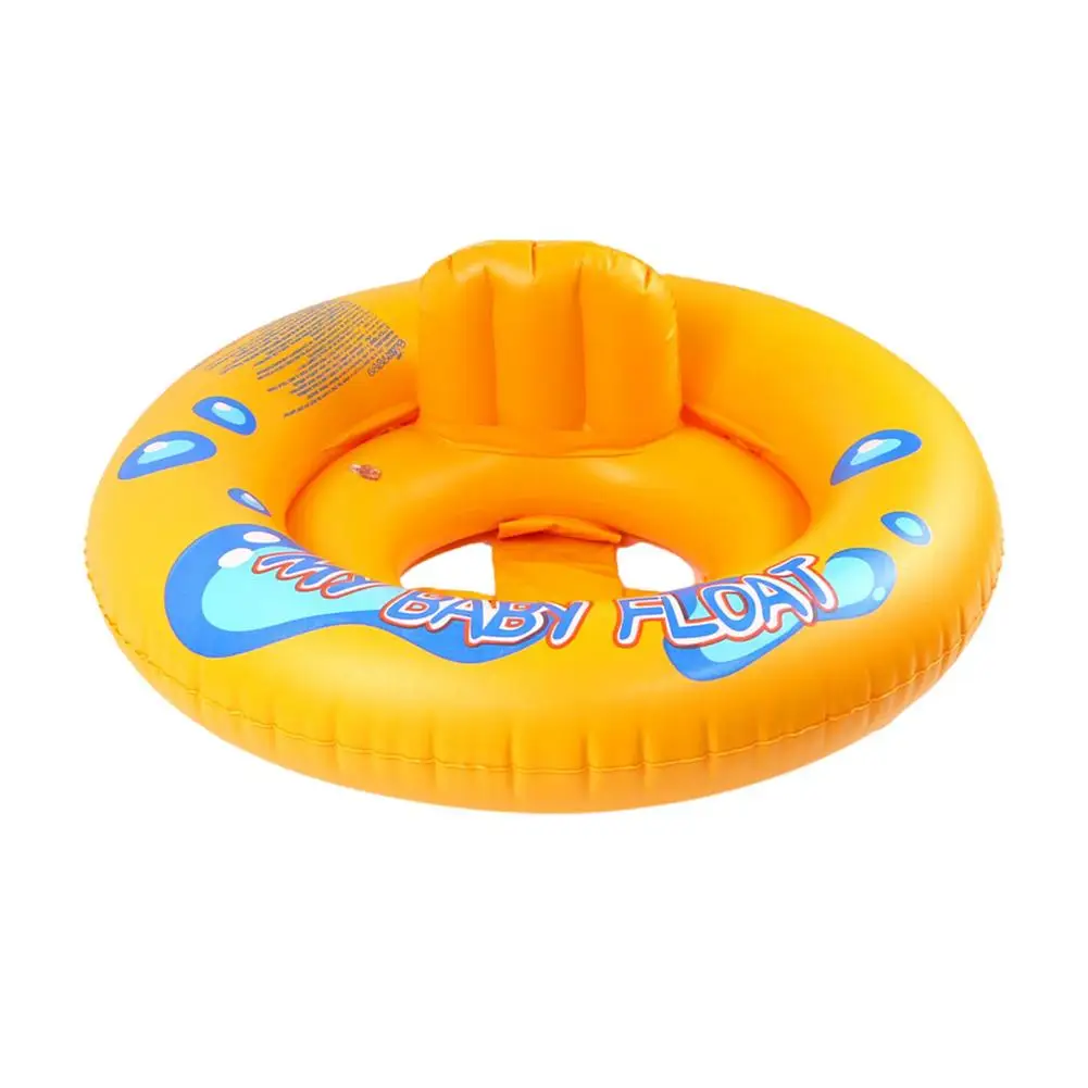 

Portable Swimming Float High Quality Materials Safety And Durable Cartoon Round Inflatable Swimming Ring For Kids