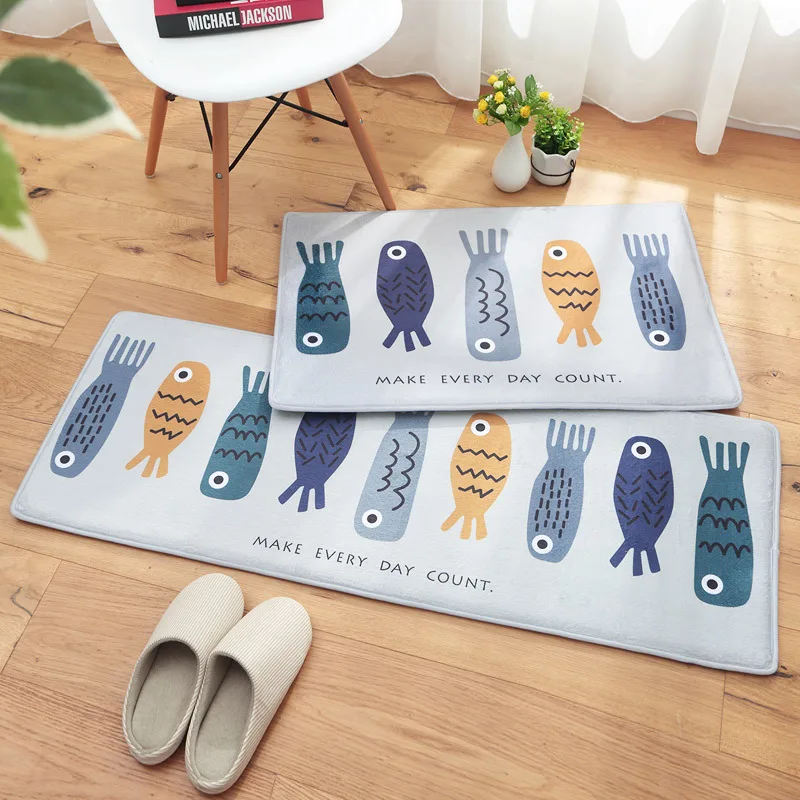 1 шт. коврик для ванной комнаты мультяшный туалета Противоскользящий ковер