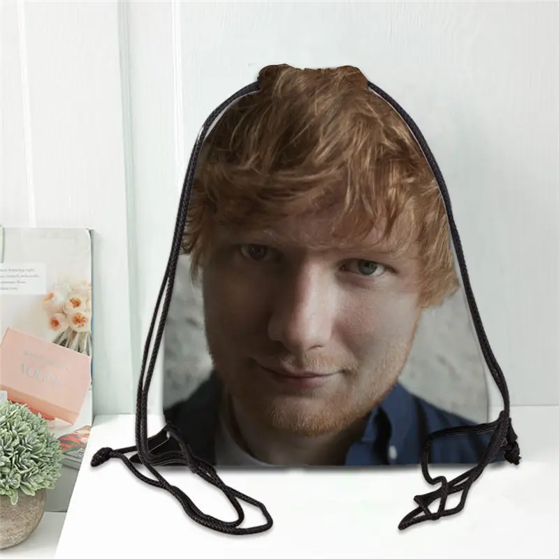 Горячая Ed Sheeran напечатанный рюкзак ранец атласные мягкие туфли сумки для школы пользовательские логотип сумки для женщин - Цвет: 20