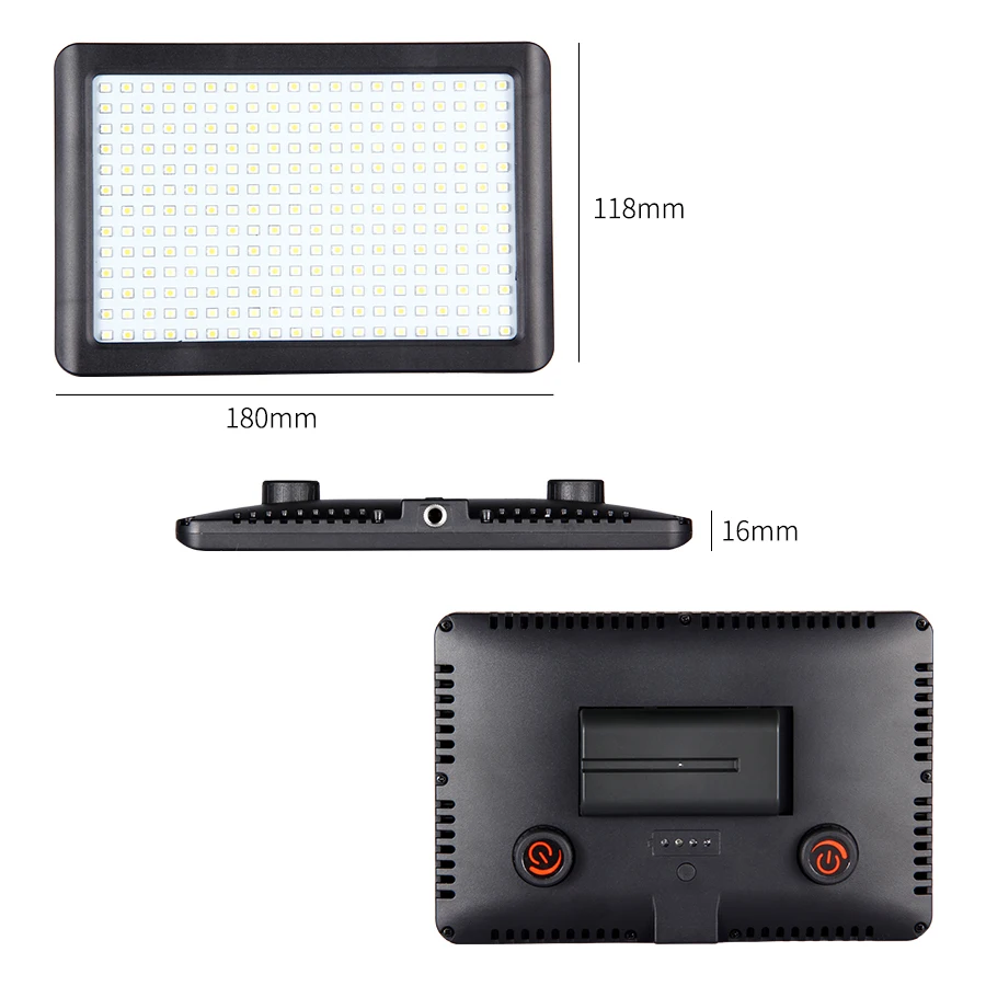 Светодиодная кольцесветильник лампа MAMEN для камеры видеостудии Youtuber Vlog 260