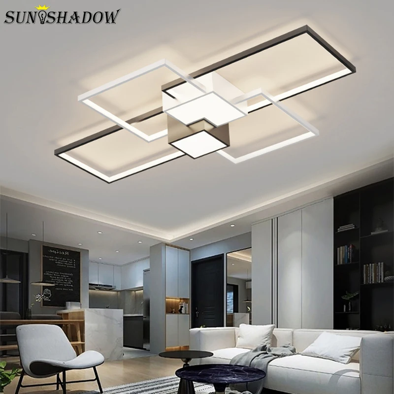 Акриловый светодиодный потолочный светильник современный комнатный