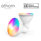 ATHOM Pre Flashed ESPHome умная лампа ESP8285 работает с домашним помощником GU10