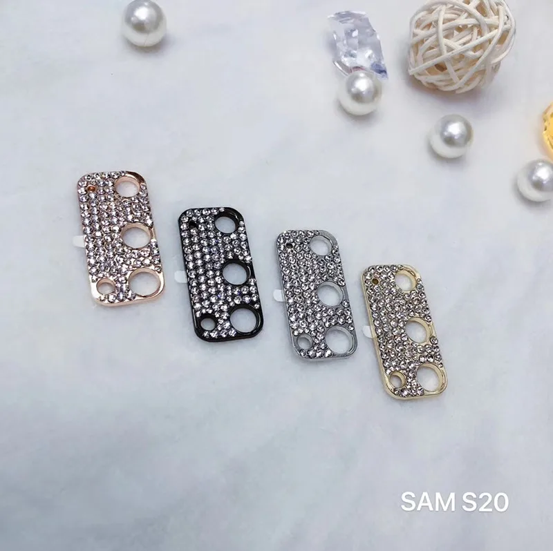 2020 шикарный бриллиантовый протектор для объектива камеры Samsung Galaxy S20 Plus ultra