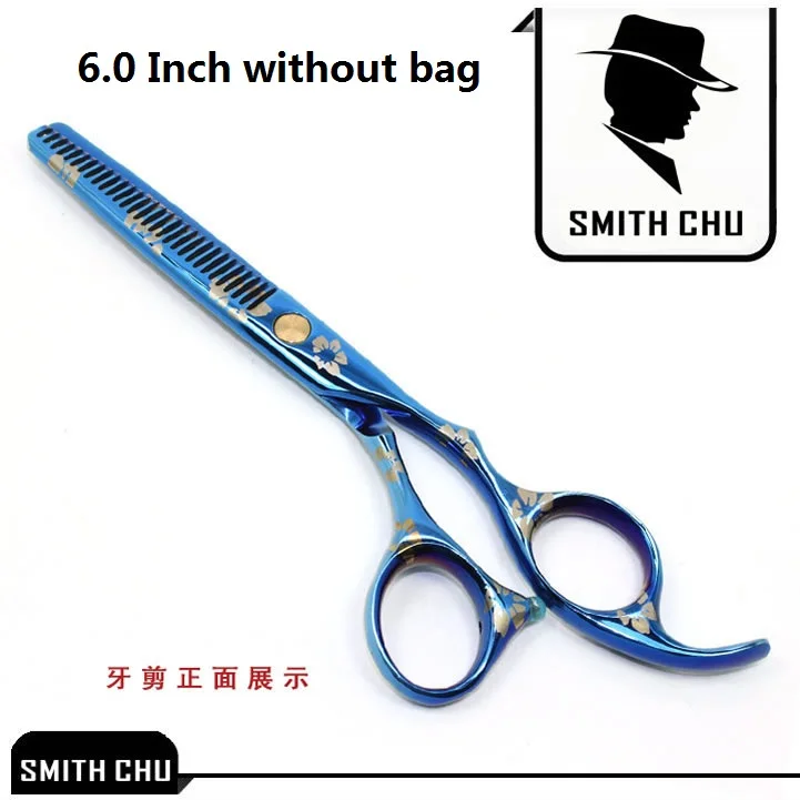 LZS0011 no bag 60 6," Smith Chu Япония 440c стальные ножницы для волос Профессиональные Парикмахерские ножницы для резки Парикмахерская Филировочная машинка для стрижки LZS0009 - Цвет: LZS0011 no bag 60