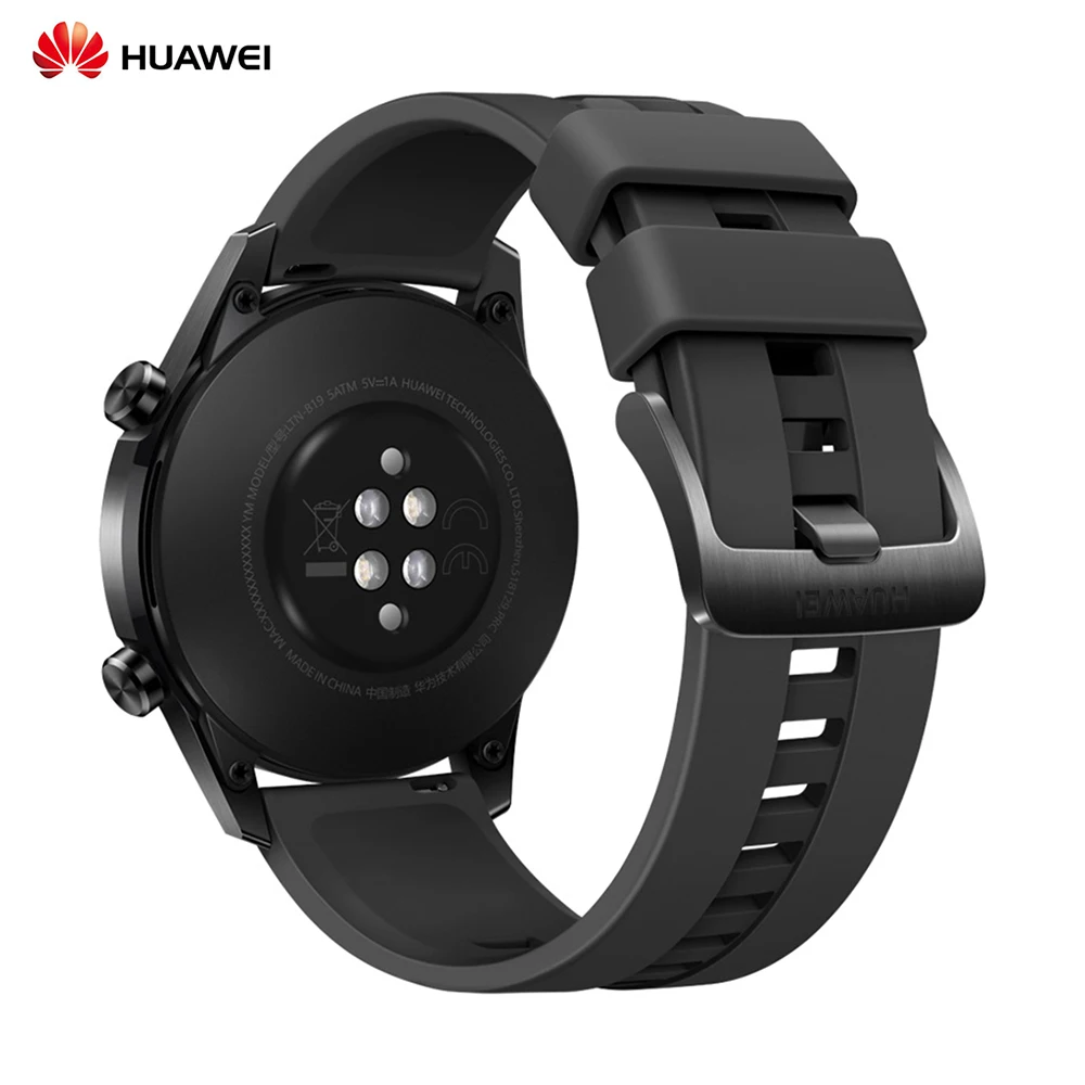 HUAWEI WATCH GT 2 Smartwatch 42 мм 46 мм 5ATM GT2 BT умные часы водонепроницаемые спортивные BT 5,1 gps сердечного ритма кровяное давление для мужчин и женщин