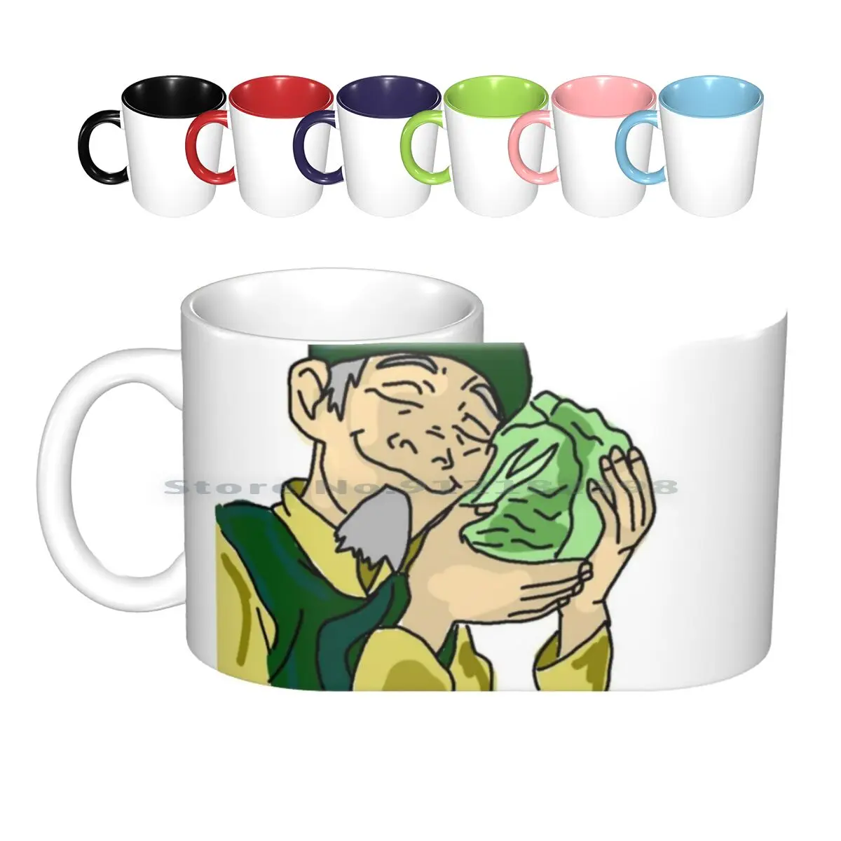 

The Merchant Ceramic Mugs Coffee Cups Milk Tea Mug Man Merchant The Last Airbender The Last Airbender Ba Sing Se Earth Earth