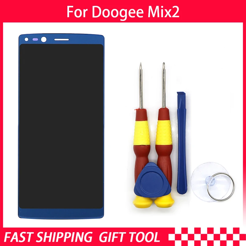 Новый оригинальный ЖК дисплей с сенсорным экраном для DOOGEE MIX 2 идеальные запасные
