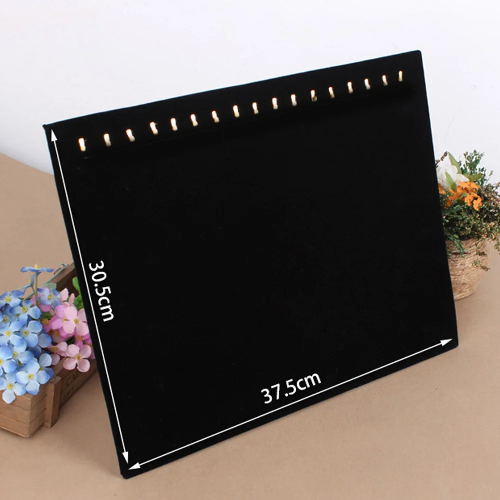 

17 Hooks Necklace Bracelet Hang Show Rack Chain Jewelry Display Holder Stand hot