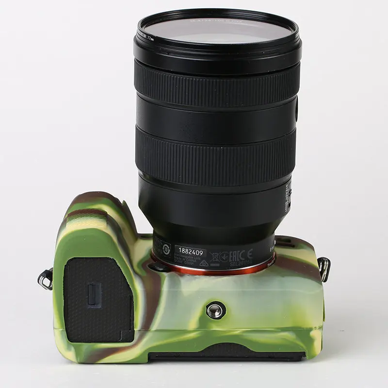 Силиконовая кожа брони чехол корпус протектор для sony A7 III/A7R III/A7M3 A7RM3/A9 ILCE-9/A7R IV A7RM4 камеры только