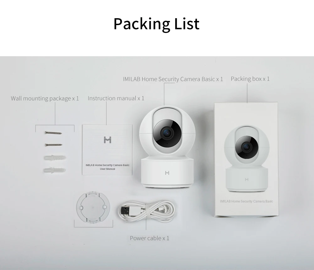 Глобальная версия IMILAB 1080P IP Камера WIFI360 безопасности Ночное видение дома