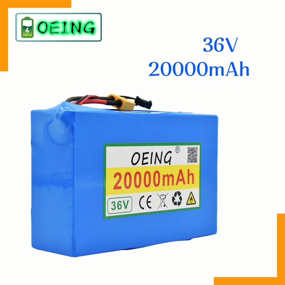 

2021 10S2P 36V 20Ah 450Watt 18650 Lithium ion battery pack ForScooter skateboard ebike electric bicycle 42V 37V 35E XT60 SM 2P