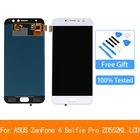 Оригинальный ЖК-дисплей для ASUS ZenFone 4 Selfie Pro ZD552KL, рамка экрана + сенсорная панель, дигитайзер для Z01MDA Z01MD с тенью