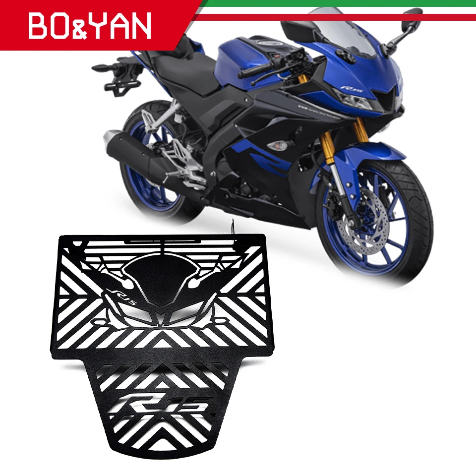 

For Yamaha YZF R15 V3 YZF-R15 2017 2018 2019 Motorcycle radiators protective cover Guards Radiator Grille Cover Protecter