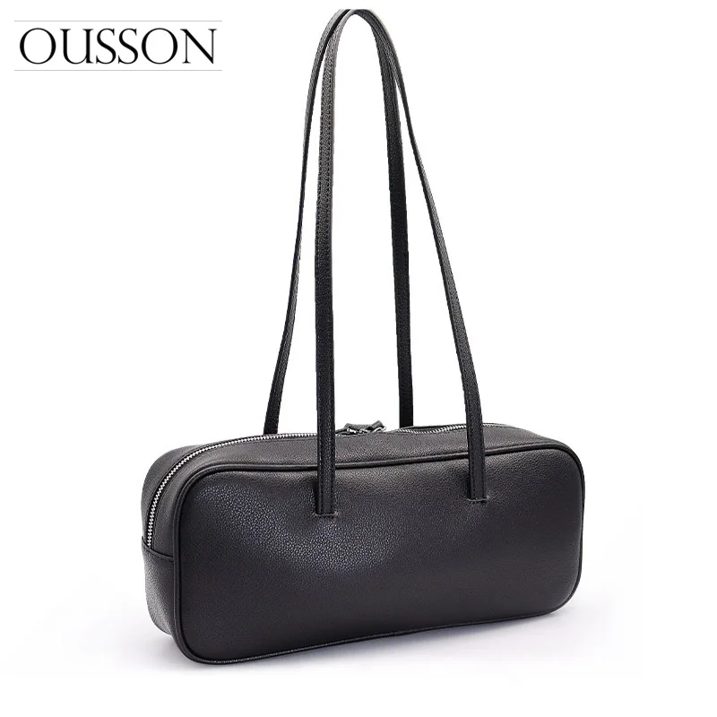 

2021 Large Capacity New Handle Bag Exquisite Women Commuter Underarm Bag High Quality Leather Square Shoulder Bag For Women