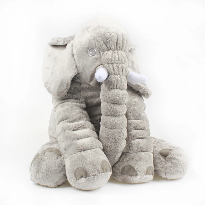Drop Shipping Plush Elephant Toys Soft Stuffed Pillow Baby Appease Doll Kids Boys and Girls Gift Room Decor | Игрушки и хобби