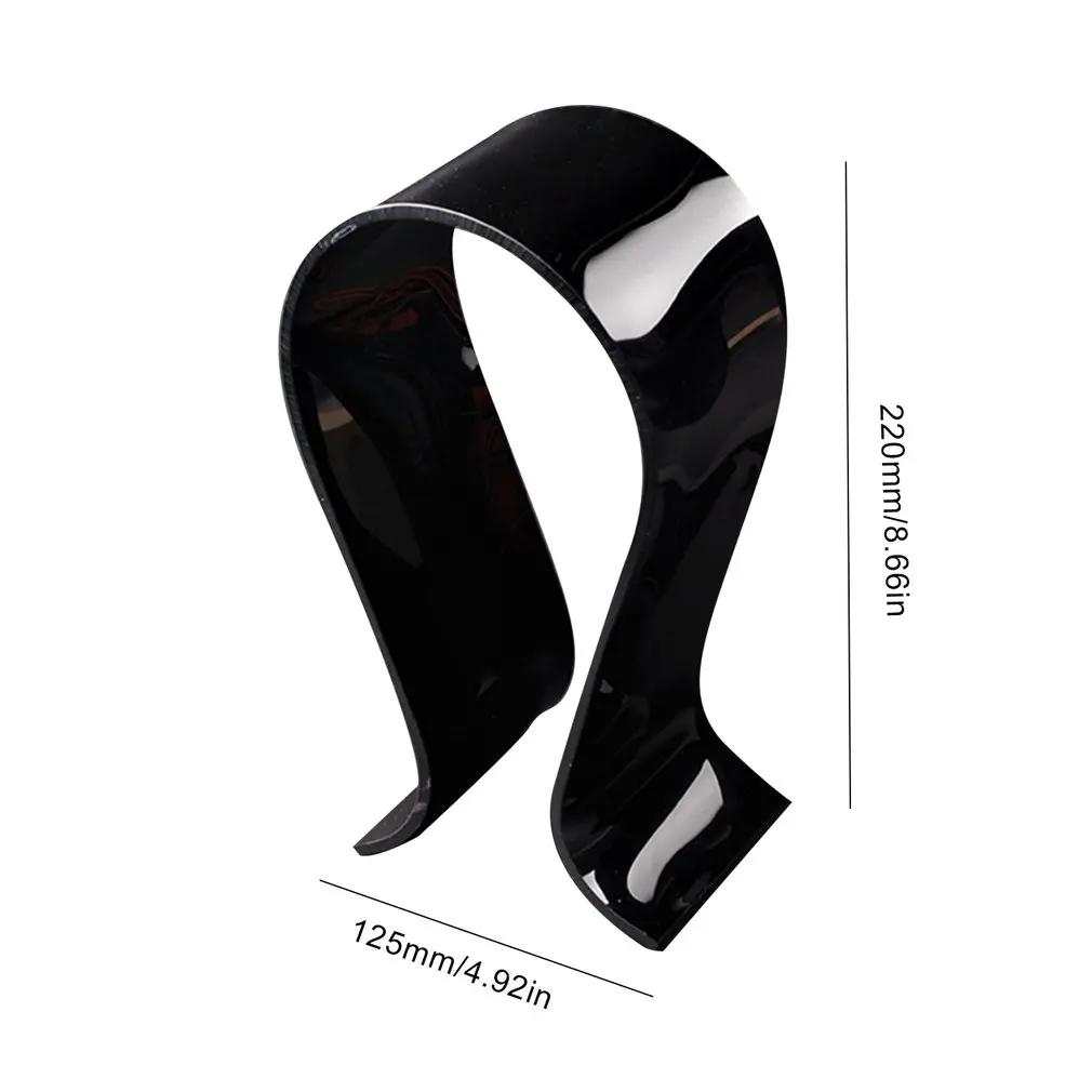

Headphone Display Stand Plexiglass Headphone Stand Earphone Display Plexiglass U Type Earphone Frame Is Not Easy To Be Broken