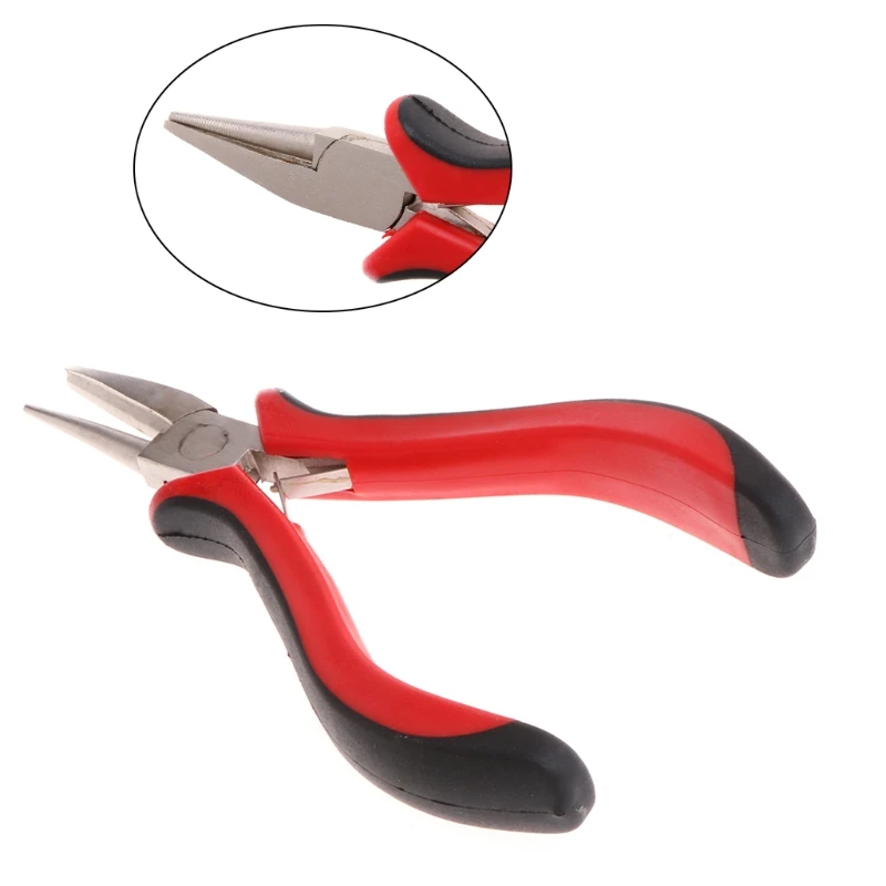 

Jewelry Pliers Repair Wire Bead Cutting Stainless Alloy Round Needle Craft Tools