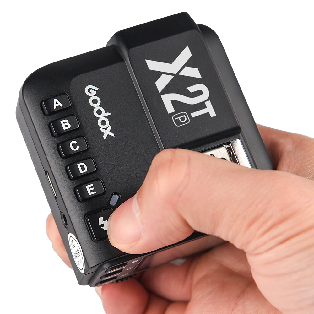 Godox V1P накамерная Вспышка Speedlite круглая головка вспышка 2 4G беспроводная система X
