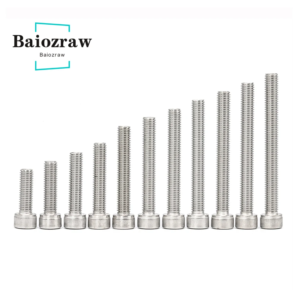 Шестигранное гнездо винтовой болт с головкой винта M4 M5 M6 304 шестигранный из